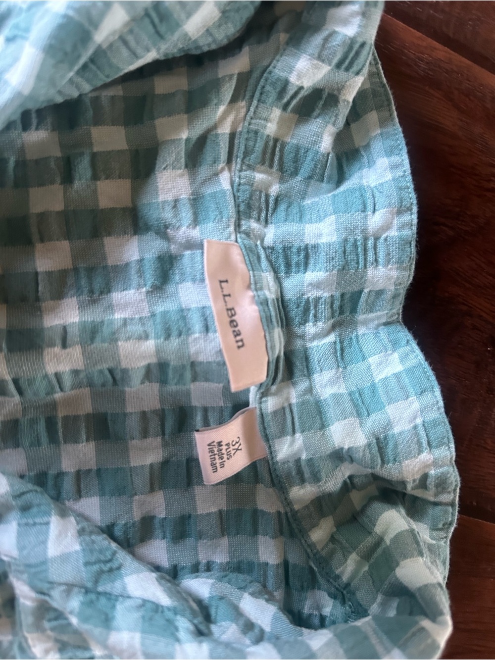 LL Bean Pajama Shorts Set - Picture 3 of 3